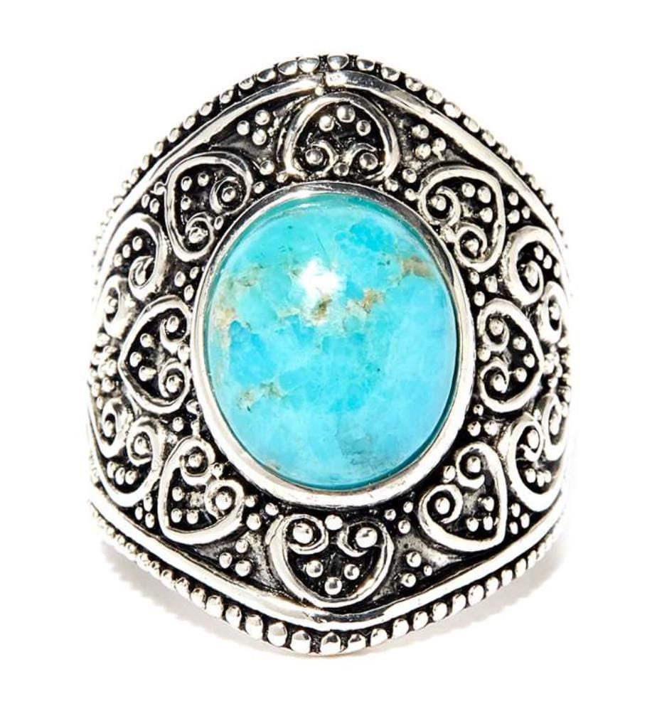 Achite Ring Türkis - Silber