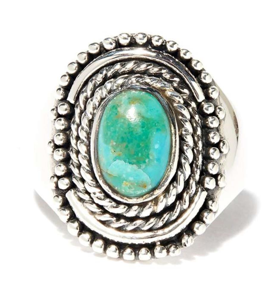 Ring Puxãx Türkis - Silber