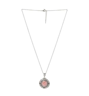 Yakumech Rhodochrosit-Anhänger - Silber