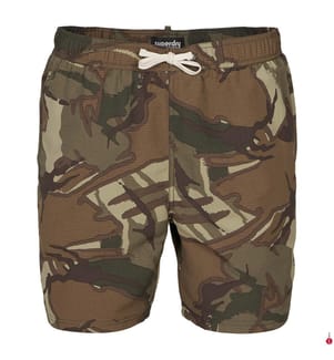 Short de Bain Code Core Relaxed Fit - Multicolore