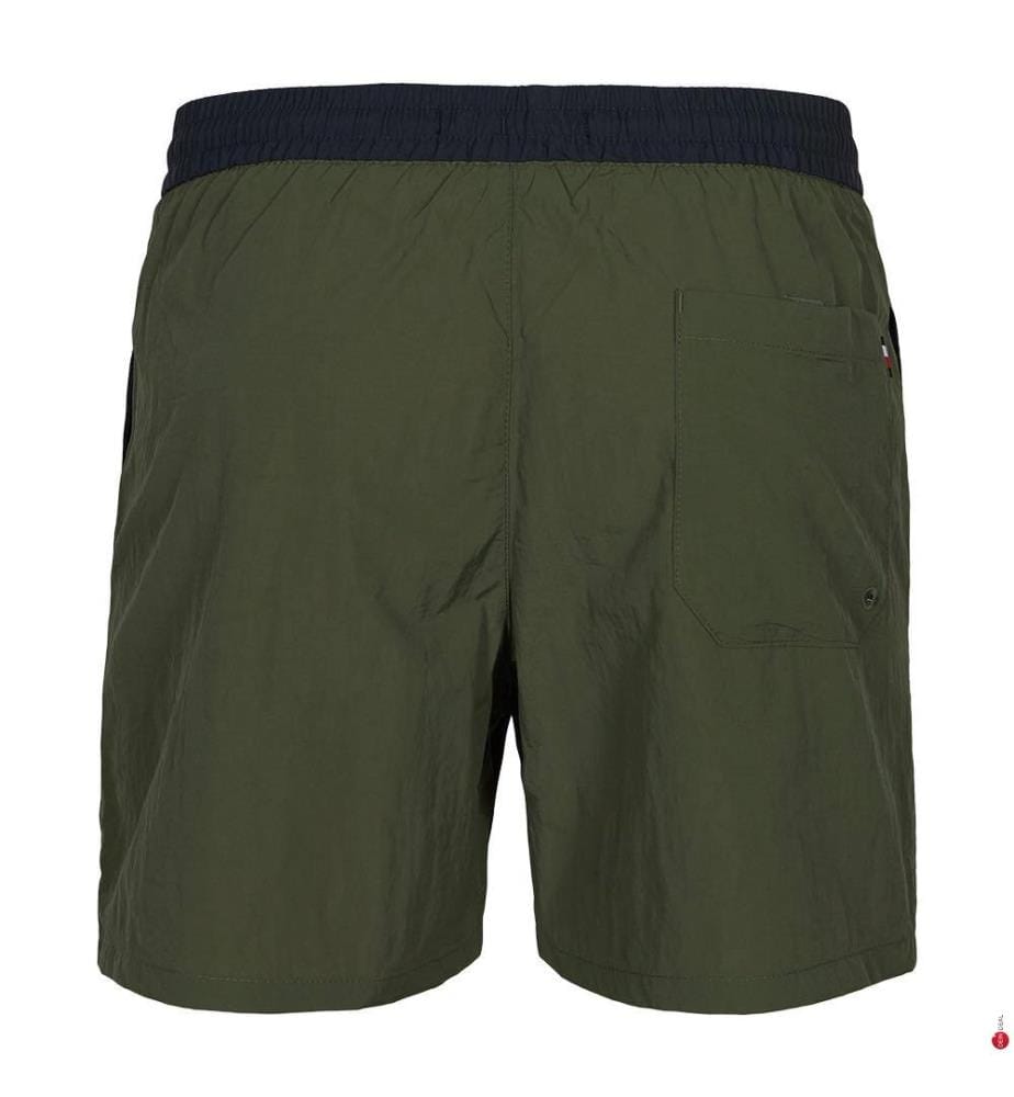 Short da Bagno - Nero e Cachi