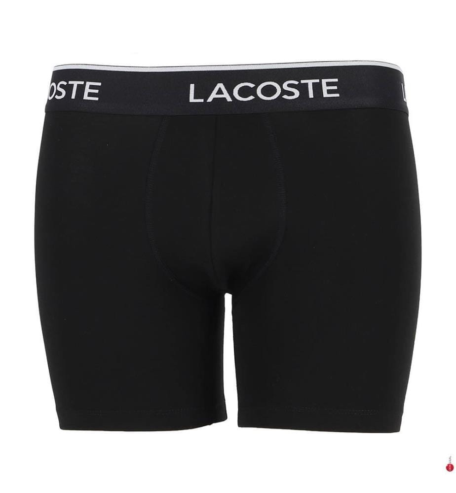 Pack de 3 Boxers Longs Coton Stretch - Noir