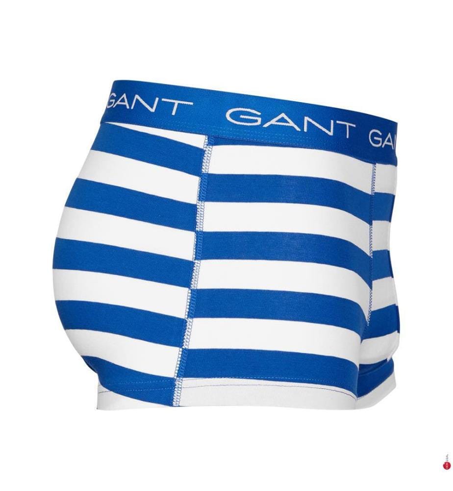 3er-Pack gestreifte Boxershorts - Lapisblau