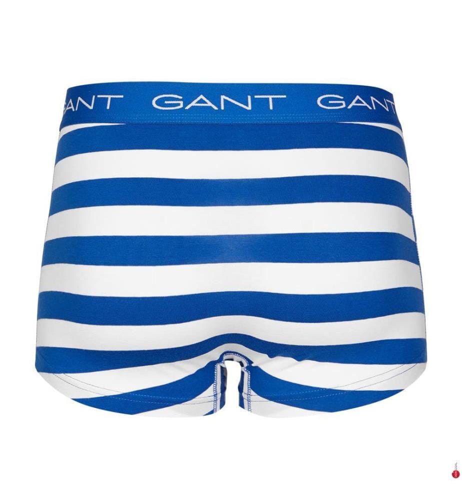 3er-Pack gestreifte Boxershorts - Lapisblau