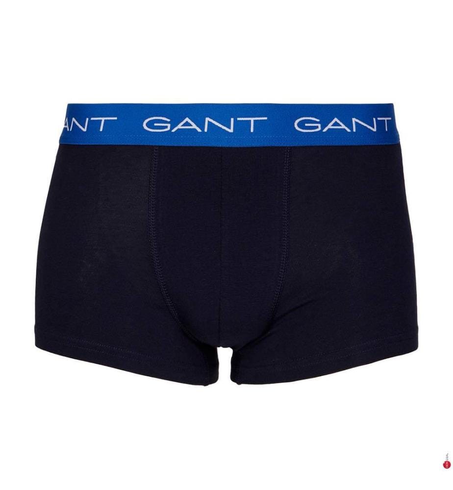 3er-Pack gestreifte Boxershorts - Lapisblau
