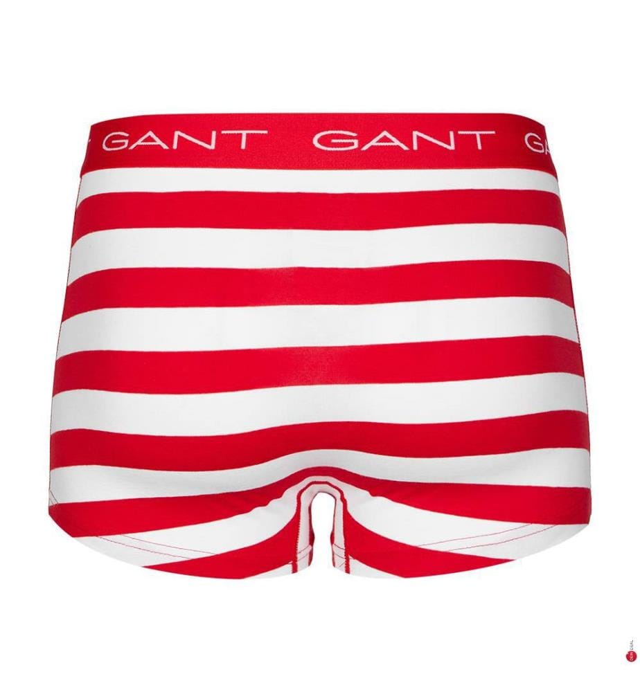 Pack de 3 Boxers Rayés - Rouge vif