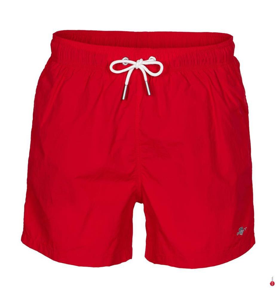 Short de bain - Rouge vif