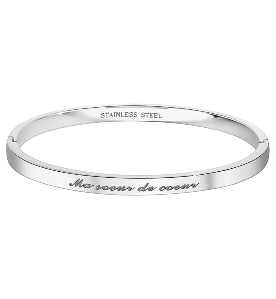 Armband "Meine Herzensschwester" - Versilbert