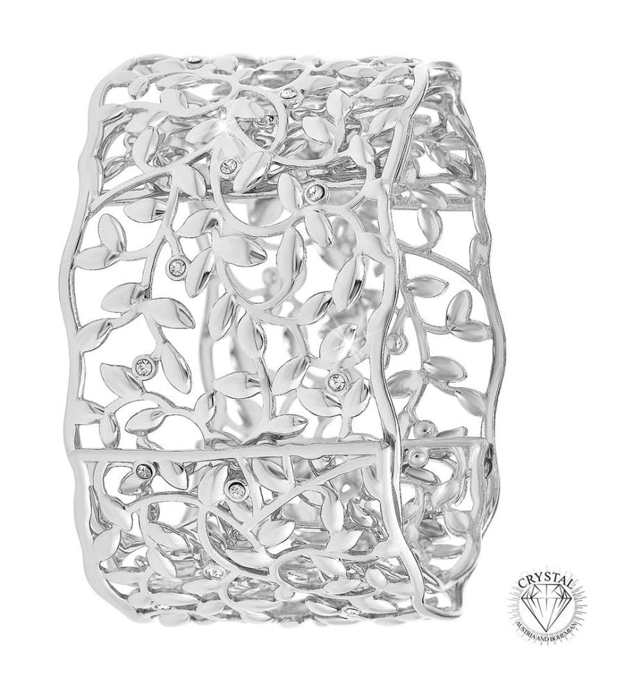 Armband mit funkelnden Kristallen verziert
