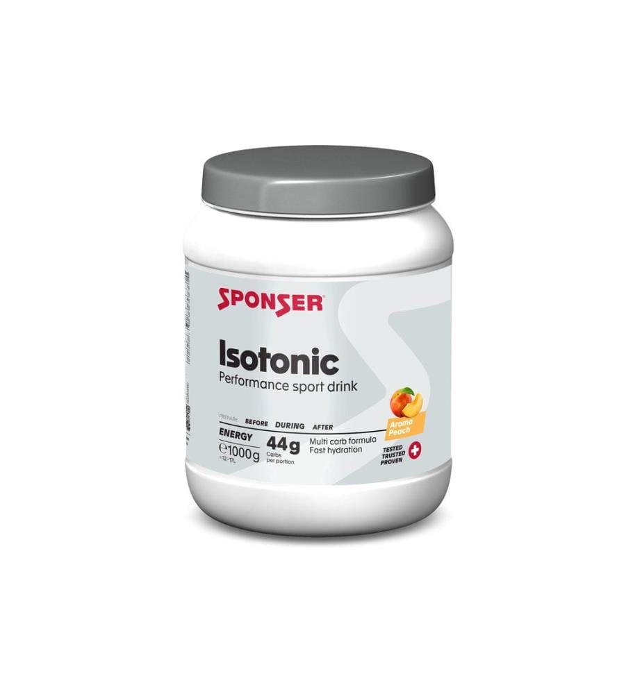 Sponser Pulver Isotonic Peach 1000 g
