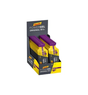 PowerBar - Nahrungsgel PowerGel Original + Koffein Black Currant