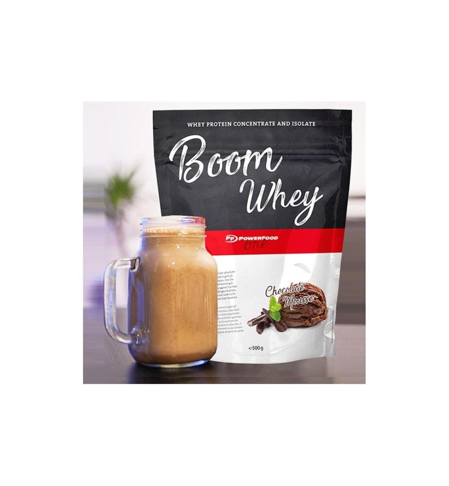 PowerFood One - Pulver One Boom Whey Erdbeere 1000 g