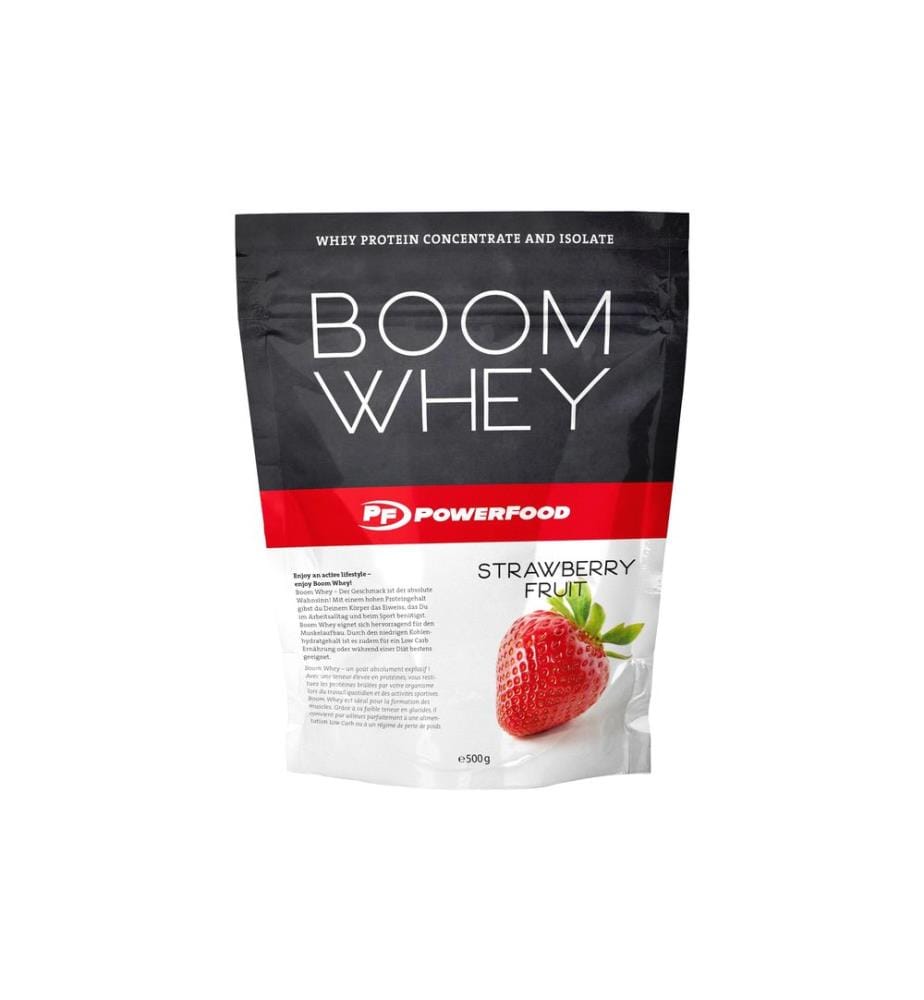 PowerFood One - Pulver One Boom Whey Erdbeere 500 g