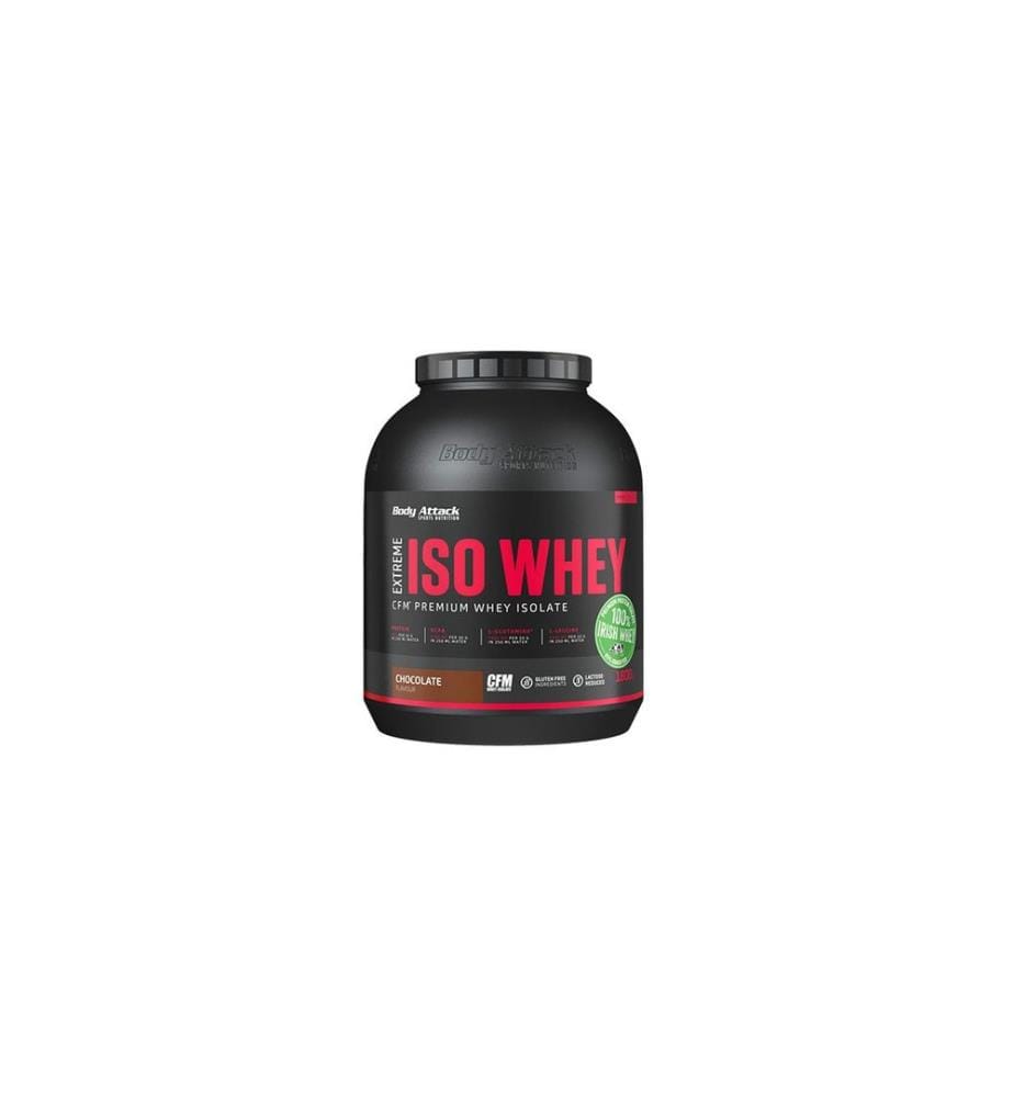 Body Attack - Poudre Extreme Iso Whey Professional chocolat 1800 g