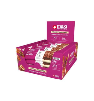 Maxi Nutrition - Riegel Creamy Core Caramel/Erdnuss, 12 x 45 g