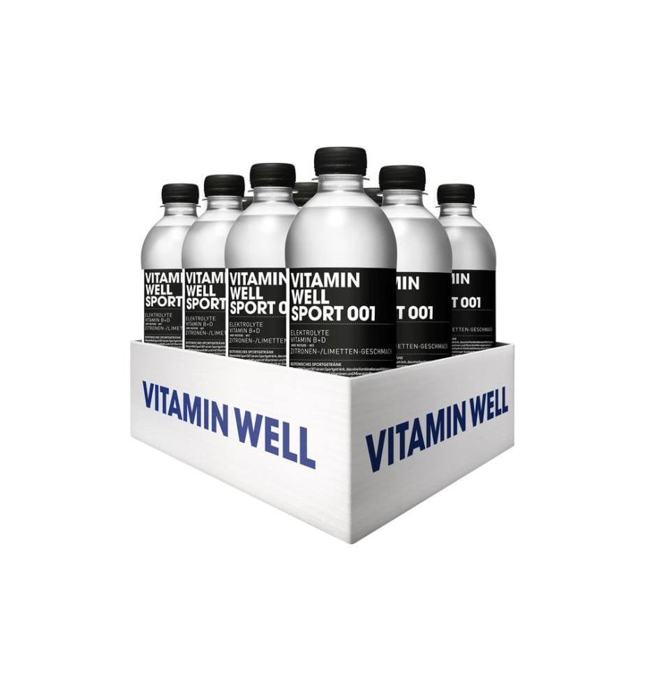 VITAMIN WELL - Sportgetränk Sport 001 12 x 0.5 l