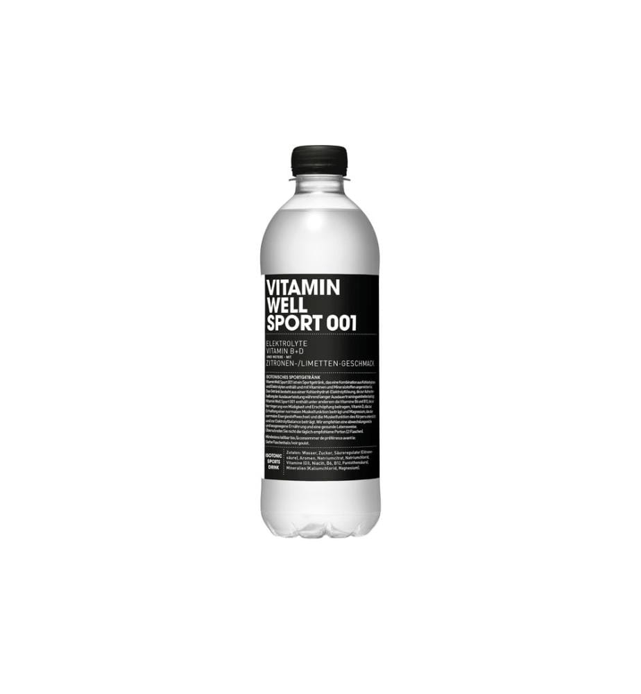 VITAMIN WELL - Sportgetränk Sport 001 12 x 0.5 l