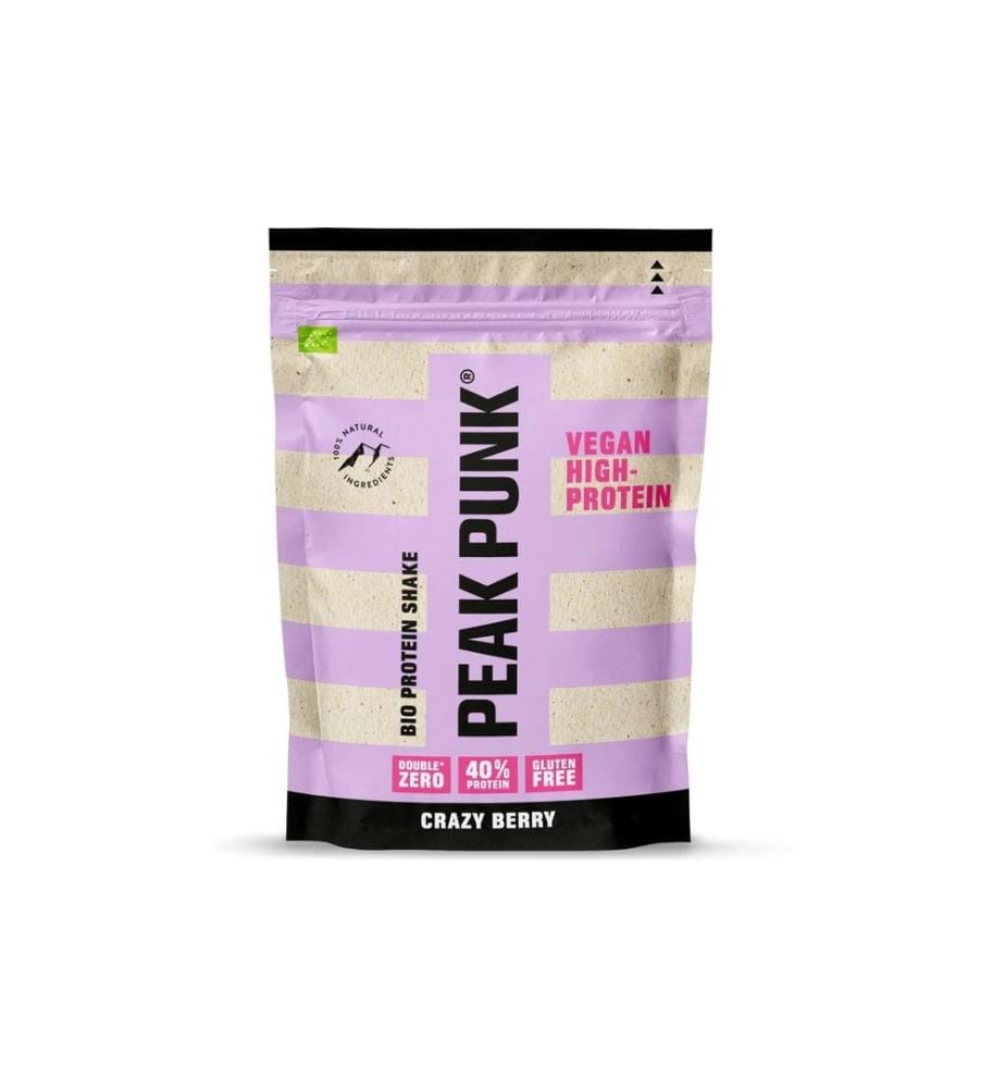 PEAK PUNK - Poudre Bio haute protéines shake fou baies Baies 250 g