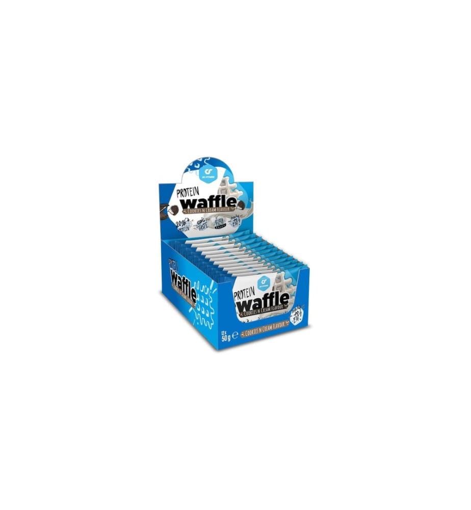 Go Fitness - Nutrition Protein Waffle Box 12 x 50 g, Cookie