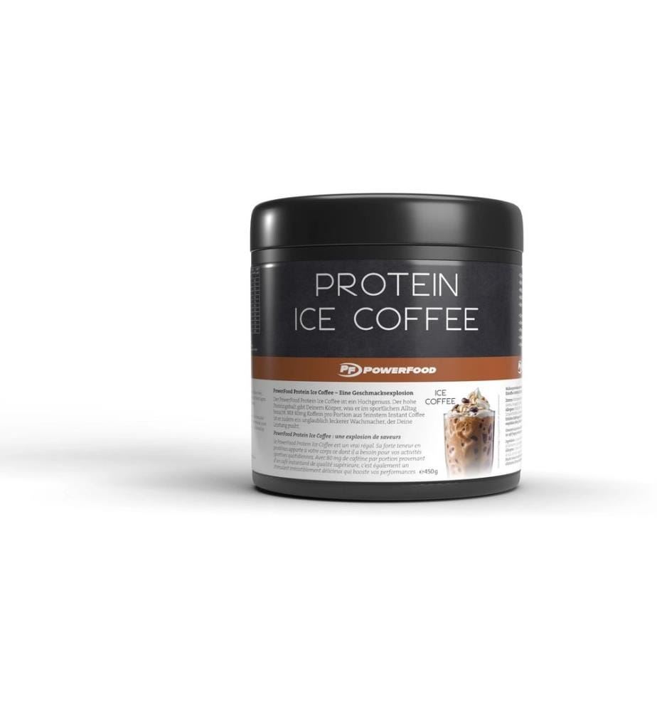 PowerFood One - Pulver Protein Ice Coffee Dose 450g, Ice Coffee