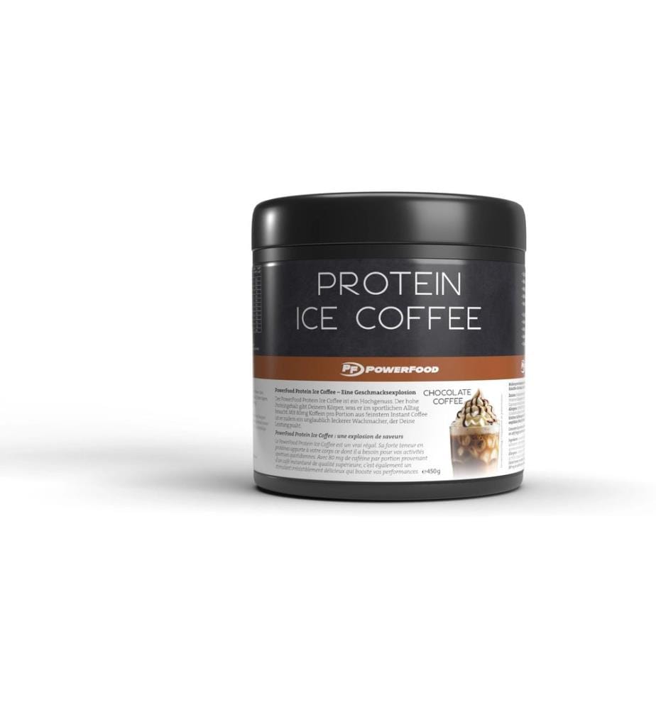 PowerFood One - Protein Ice Coffee Dose 450g, Chocolate Coffee