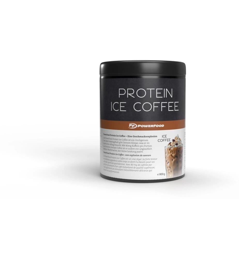 PowerFood One - Pulver Protein Ice Coffee Dose 900g, Ice Coffee