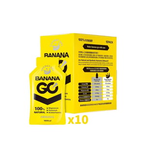 BananaGo - Nahrungsgel Original 10 Stück x 32 ml