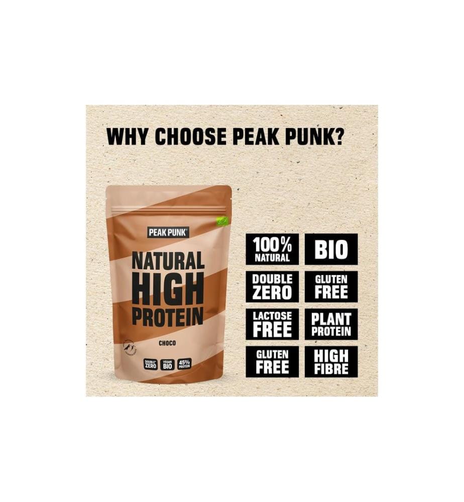 PEAK PUNK - Bio High-Protein Shake Schokolade 250 g