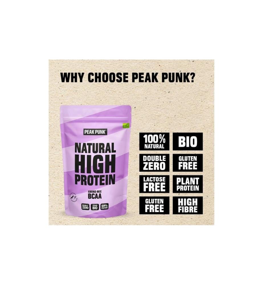 PEAK PUNK - Bio High-Protein Shake BCAA Amino-Mix 250 g