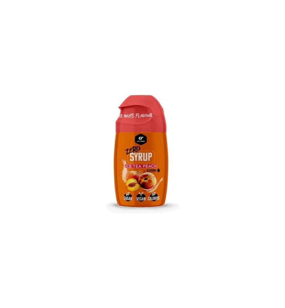 Go Fitness - Zero Syrup – Ice Tea Peach - 65 ml Pfirsich 65