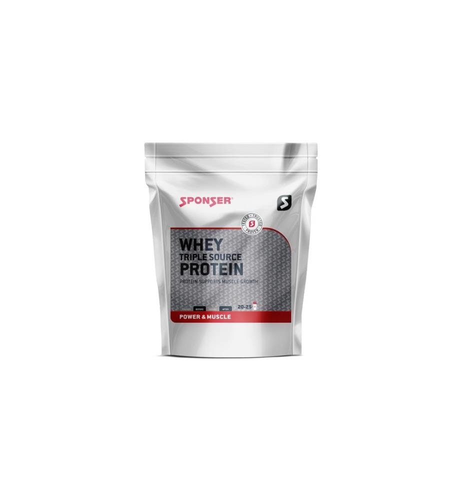 Sponser Poudre Whey Triple Source Vanille 500 g
