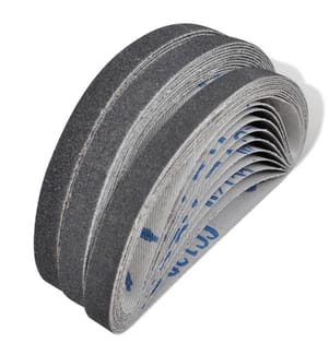 Schleifbänder für Druckluft Bandschleifer 30 Stk. 10×330 mm