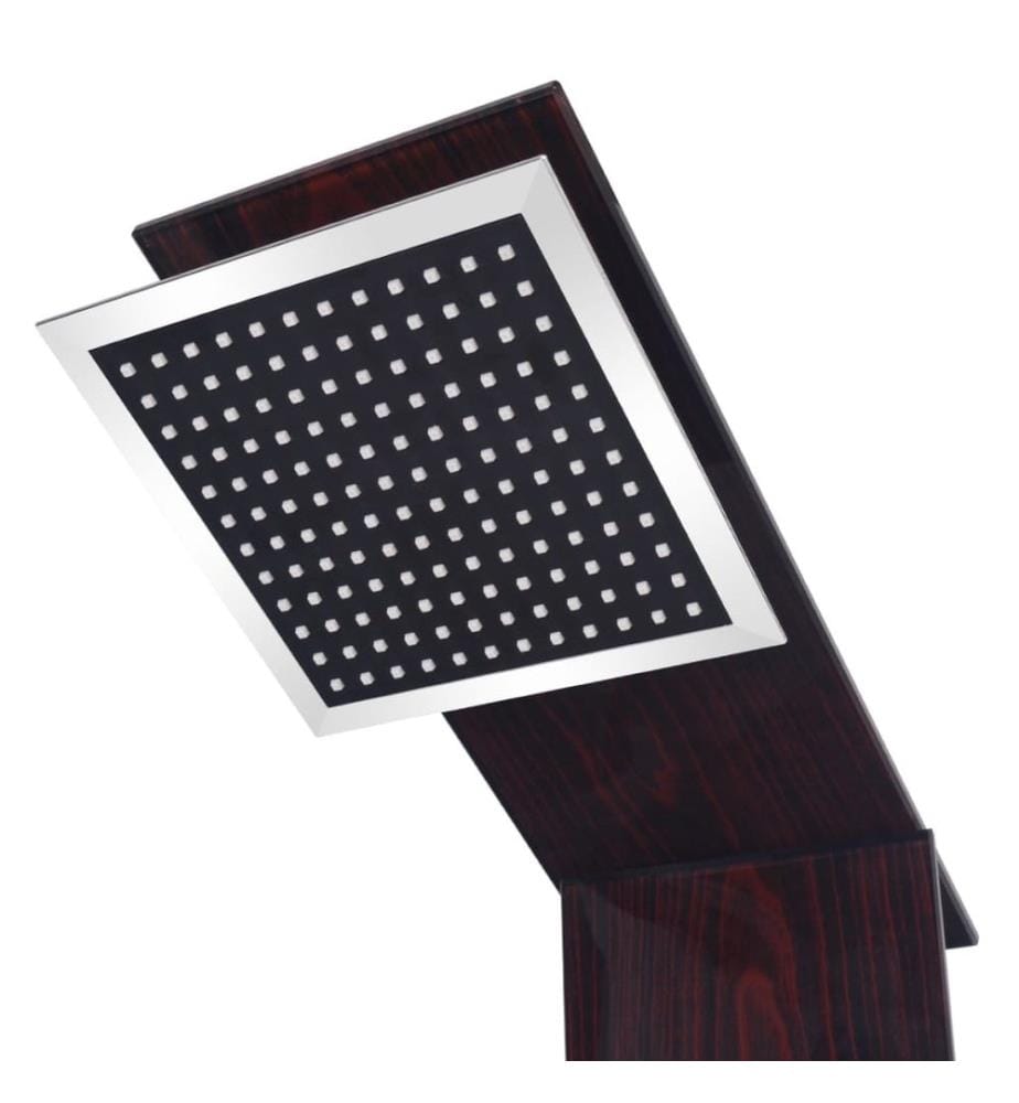 Duschpaneel-System Glas Braun