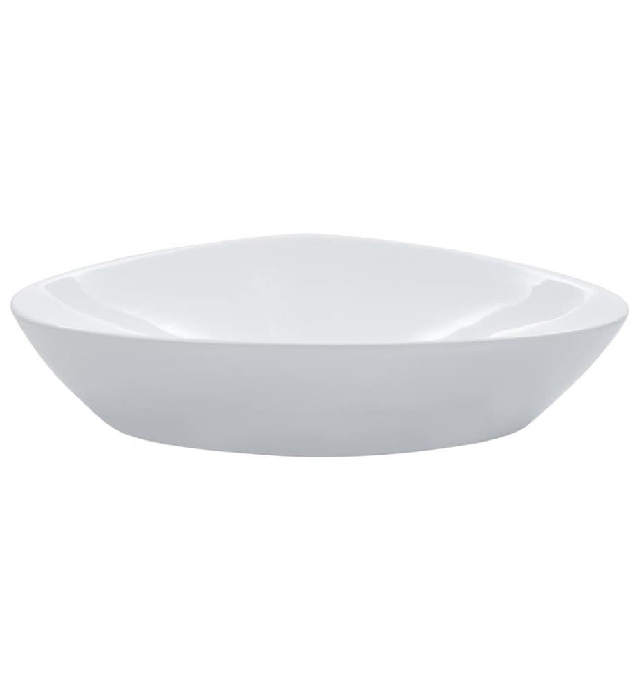 Waschbecken 58,5 x 39 x 14 cm Keramik Weiss