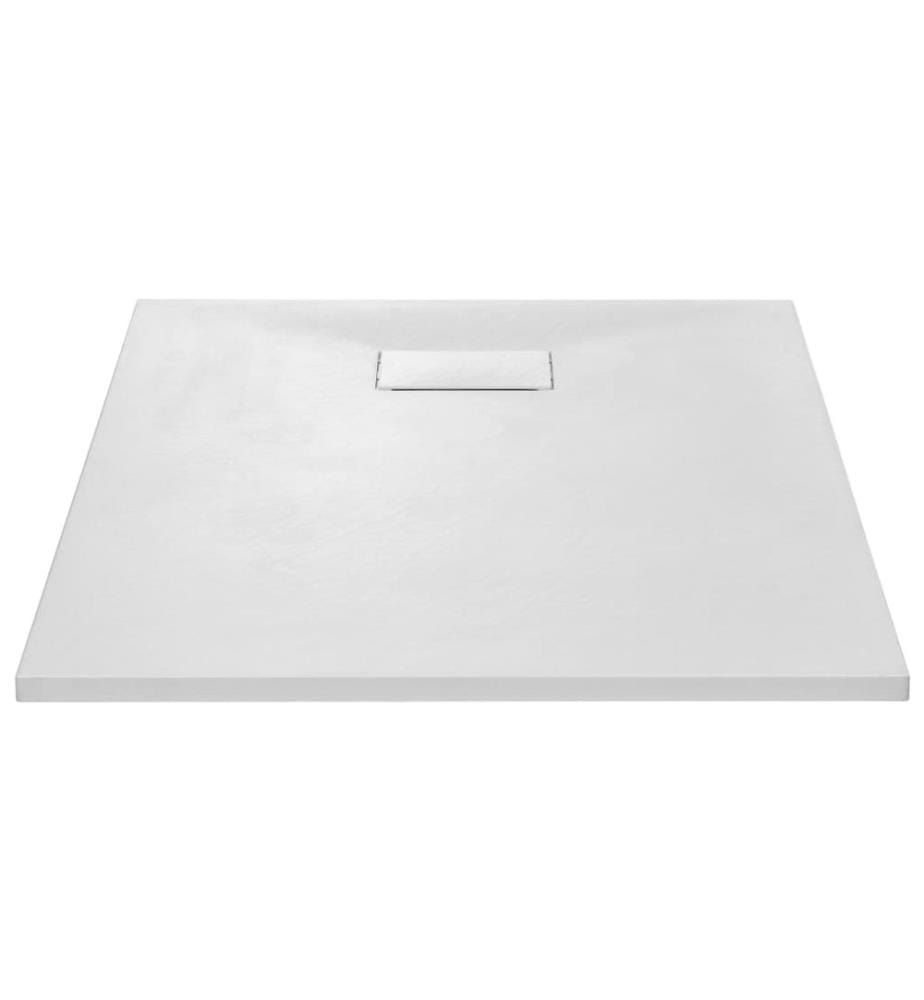Duschwanne SMC Weiss 100×80 cm