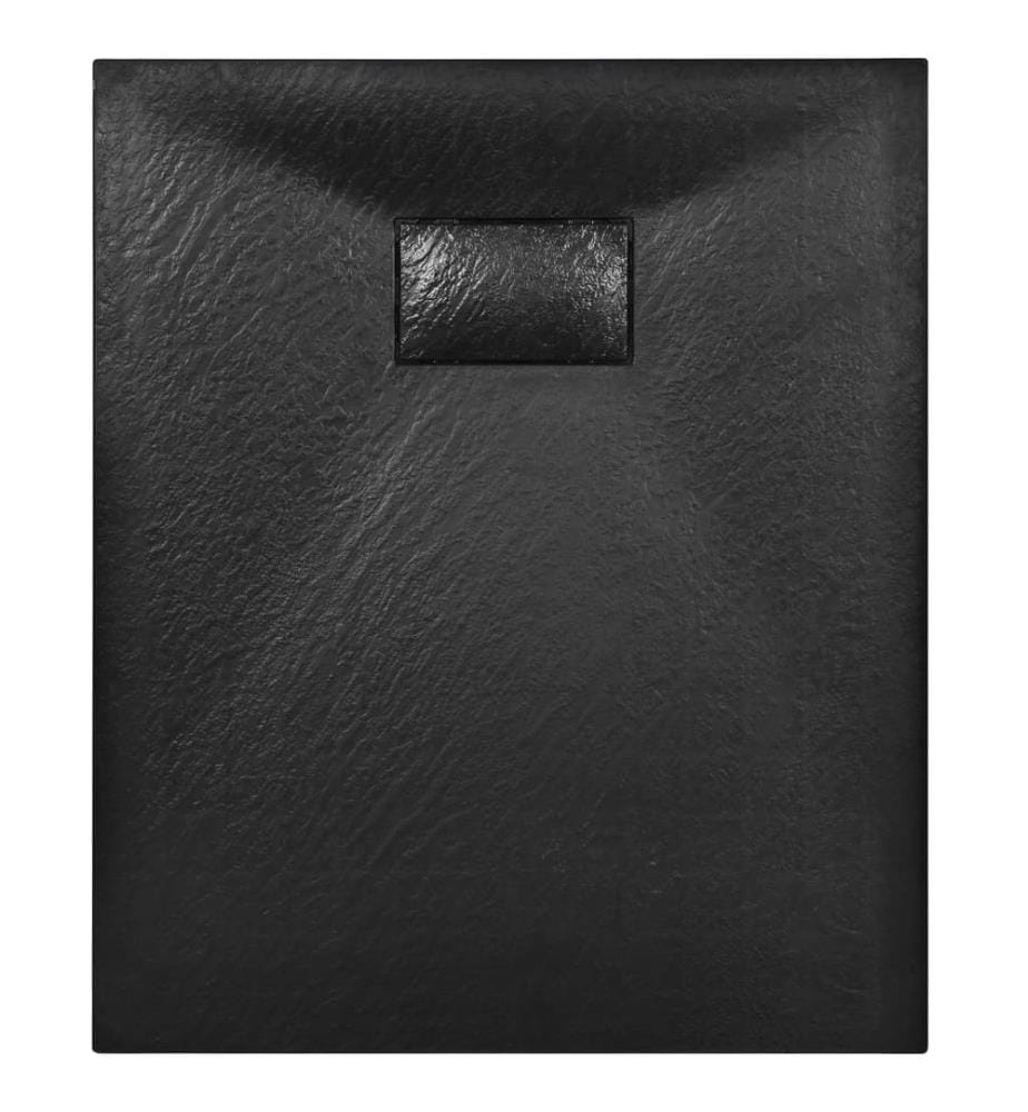 Duschwanne SMC Schwarz 90×70 cm