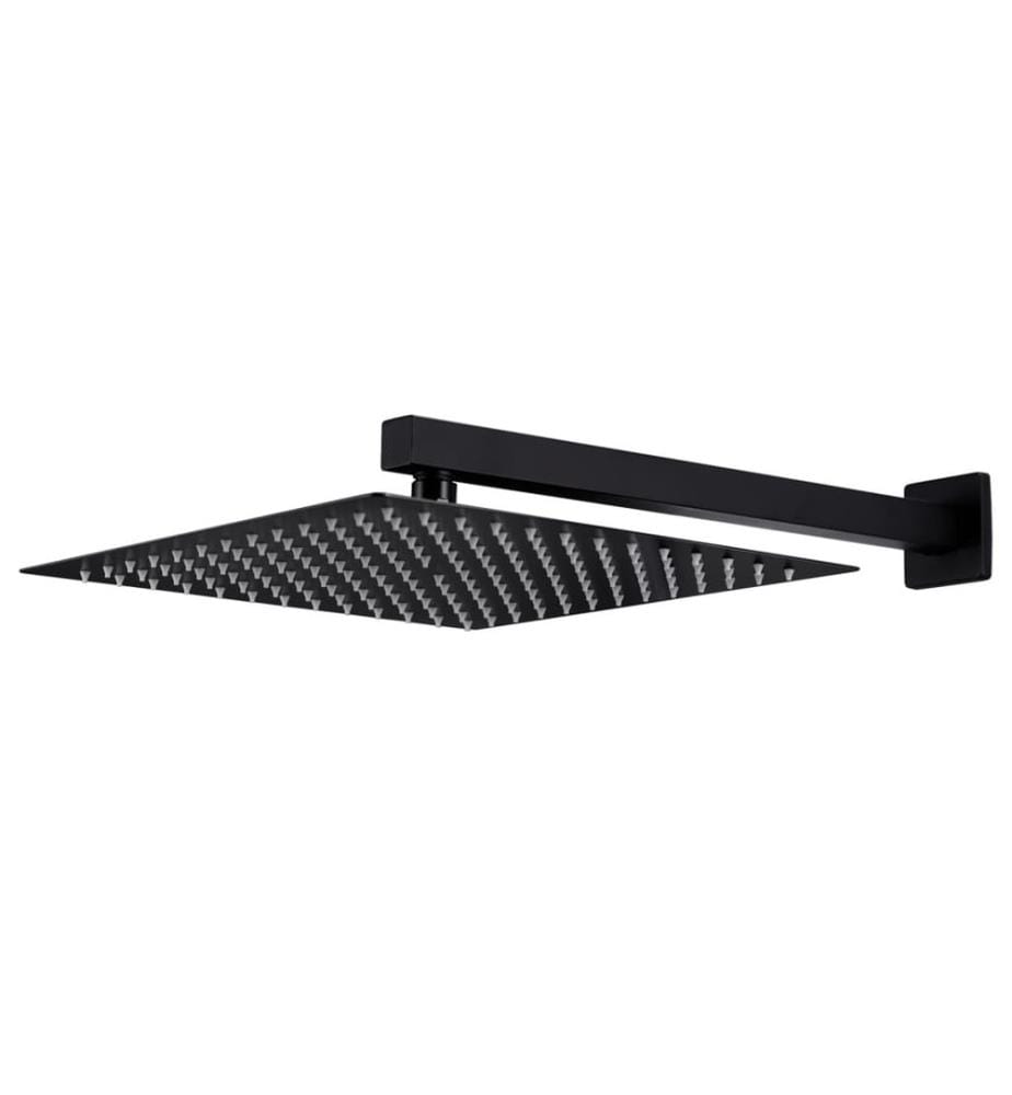 Duschsystem Edelstahl 201 Schwarz