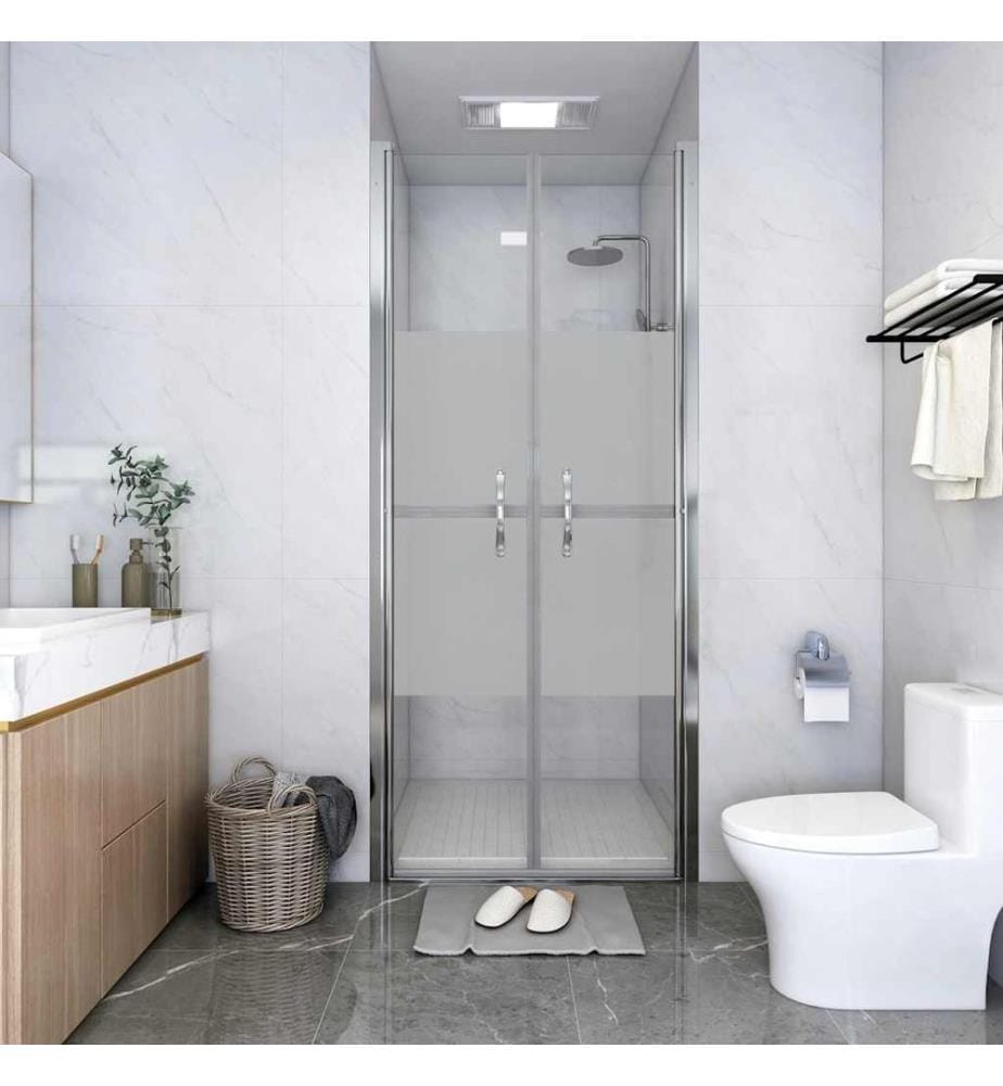 Porte de douche ESG demi-dépoli 71x190 cm