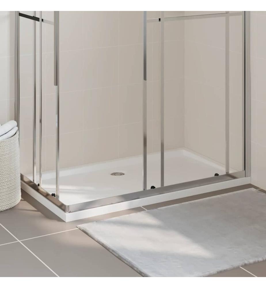 Duschtasse ABS Rechteckig Weiss 70x120 cm