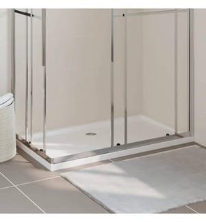 Duschtasse ABS Rechteckig Weiss 70x120 cm