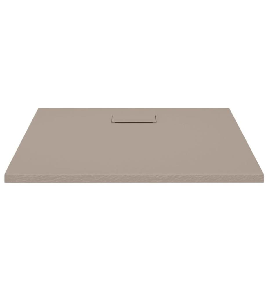 Duschwanne SMC Braun 90x80 cm