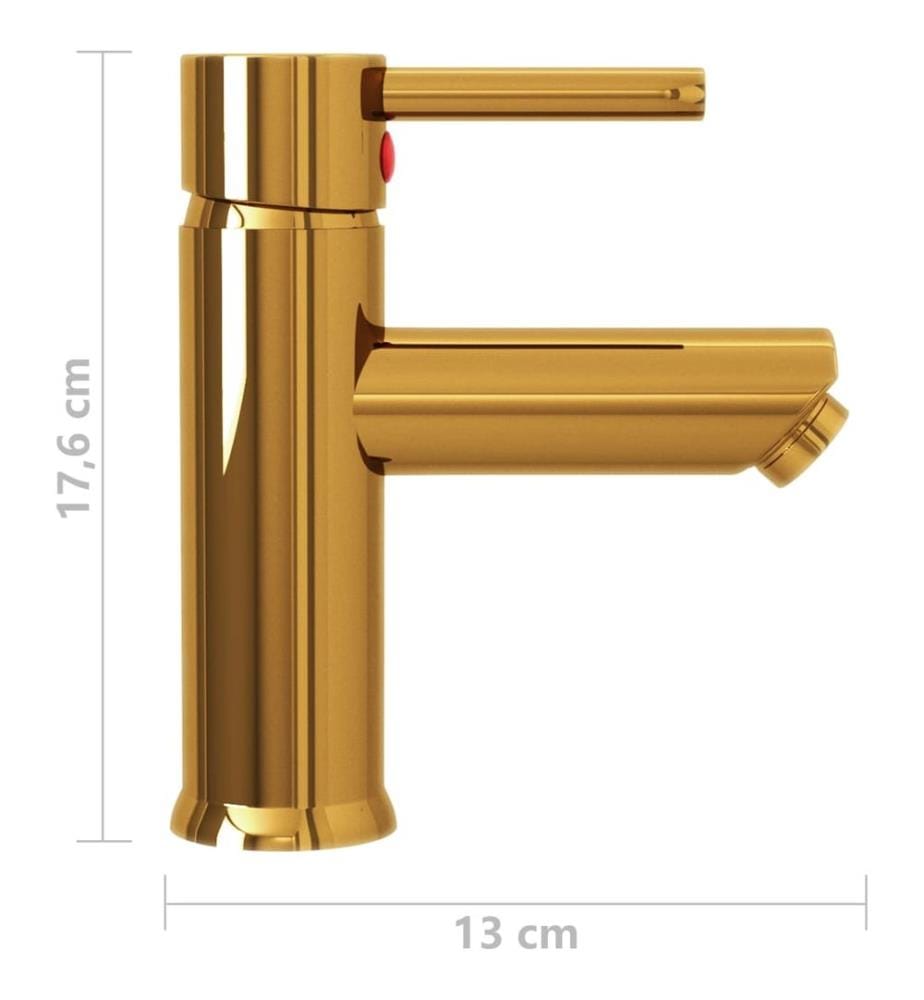 Waschtischarmatur Golden 130x176 mm