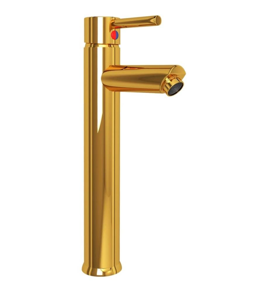 Badezimmer Mischbatterie Golden 12x30 cm
