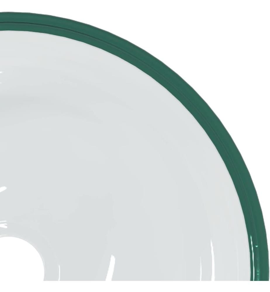 Waschbecken Hartglas 30x12 cm Transparent
