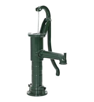 Pompe à eau manuelle de jardin Fonte