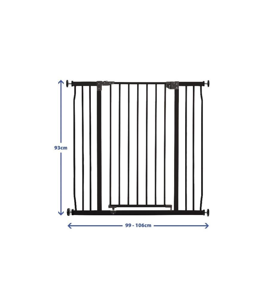 DREAMBABY - Barrière de sécurité Liberty Xtra tall + Xtra wide 99-105.5 cm