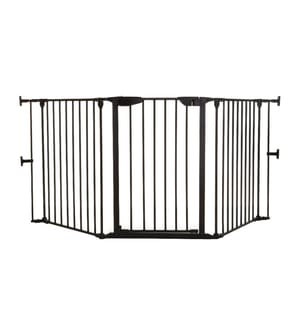 DREAMBABY - Absperrgitter Newport Schwarz 85.5-200 cm