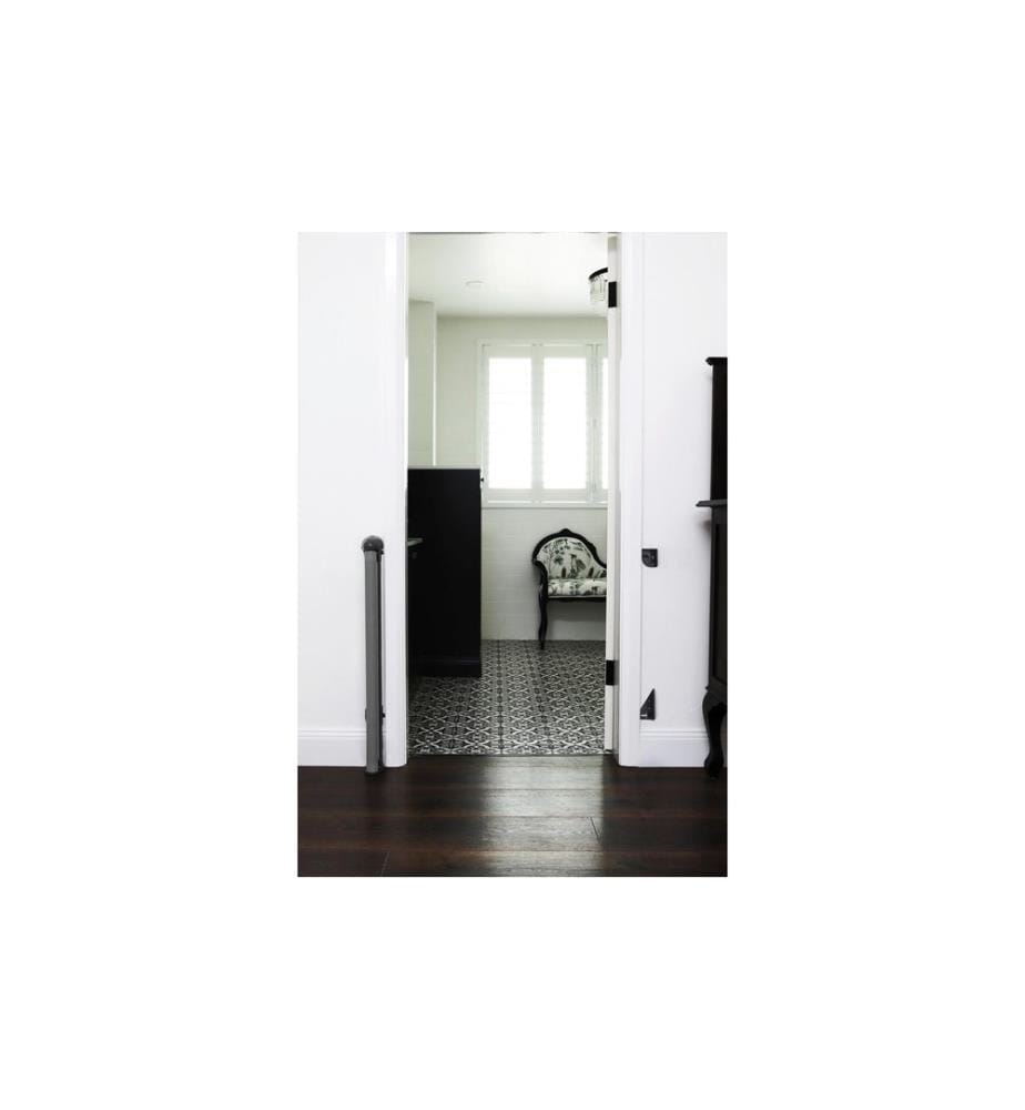 DREAMBABY - Barrière de sécurité Glide n Hide 60 cm - 140 cm Gris
