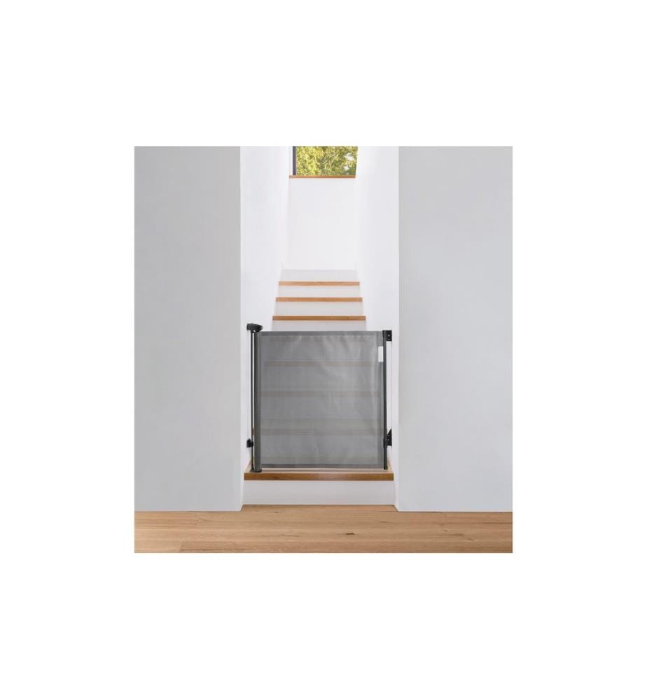DREAMBABY - Barrière de sécurité Glide n Hide 60 cm - 140 cm Gris