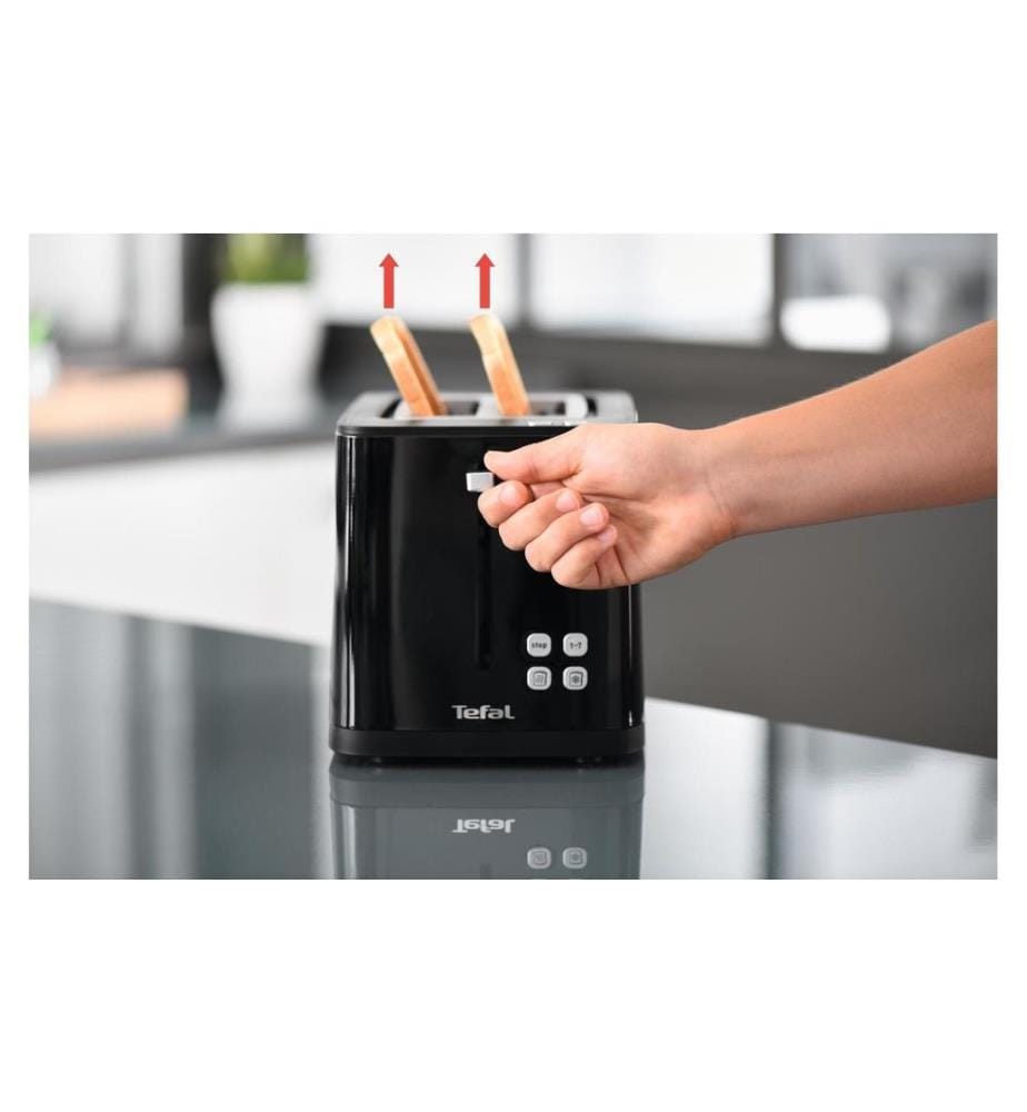 TEFAL - Toaster Smart'n Light Schwarz